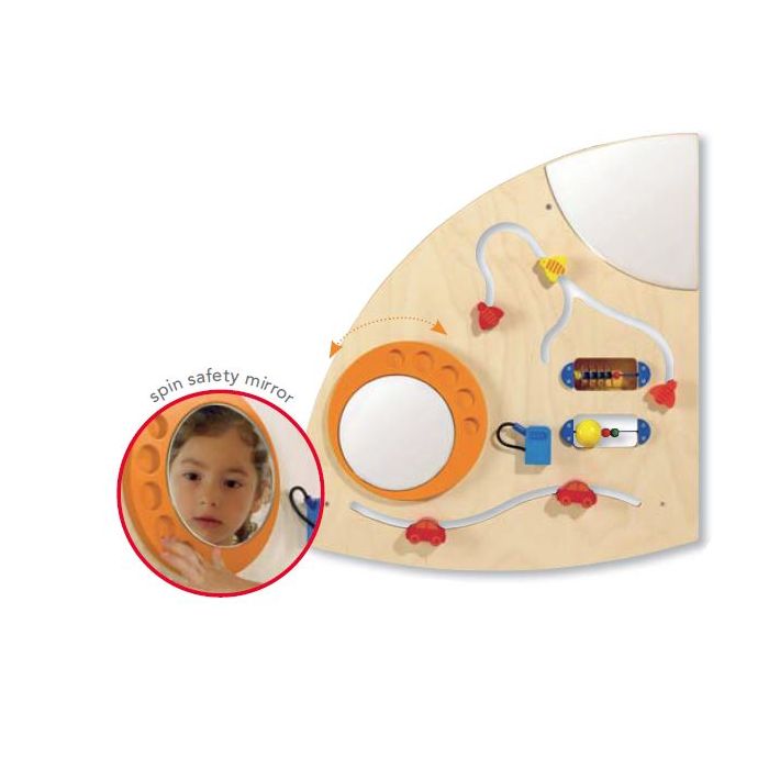 HABA Pro Sensory Learning Wall "Left Quarter Circle" Panel, 1120215001 - Image 2