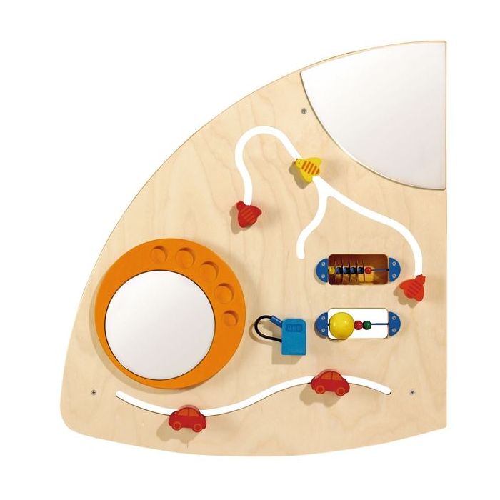 HABA Pro Sensory Learning Wall "Left Quarter Circle" Panel, 1120215001