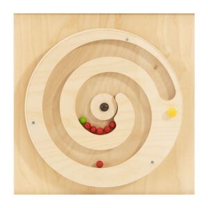 HABA Pro Turning Spiral with Balls Sensory Wall Activity Panel, 1120396001