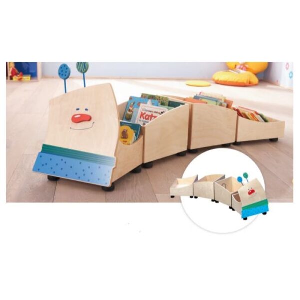 HABA Pro Willy the Bookworm Cart, 1120999 - Image 2