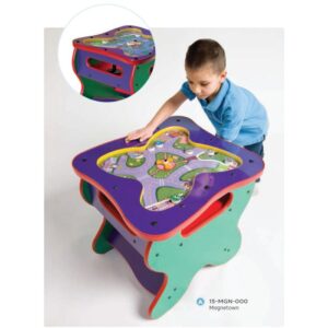 Magnetown Waiting Room Activity Table by Playscapes, 15-MGN-000