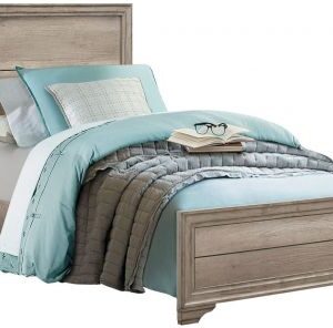 Homelegance Lonan Twin Panel Bed in Sun-Bleached Wood