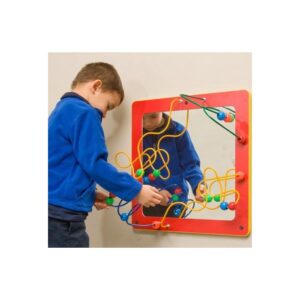 Mirror & Bead Framed Wall Game by Playscapes, 20-MRW*