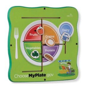 MyPlate Match Up Wall Activity by Playscapes, 20-MYP-100