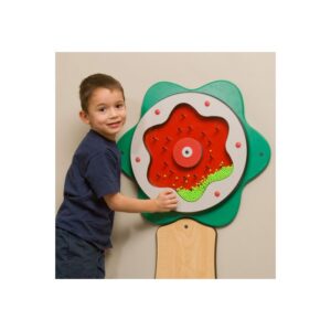 Green Plinko Flower Activity by Playscapes, 20-PLT-002