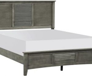 Homelegance Garcia Full Bed in Cool Gray