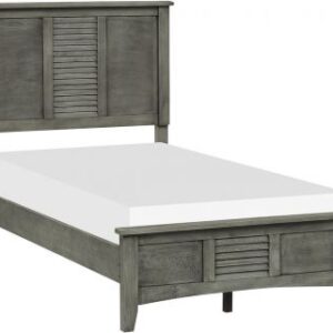 Homelegance Garcia Twin Bed in Cool Gray