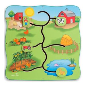 Animal Farm Wall Activity by Playscapes, 20-FRM-100