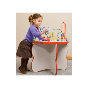 Flower Top Wire & Beads Activity Table by Playscapes, 25-WBT