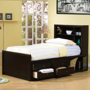 Coaster Phoenix Full Bed in Deep Cappuccino