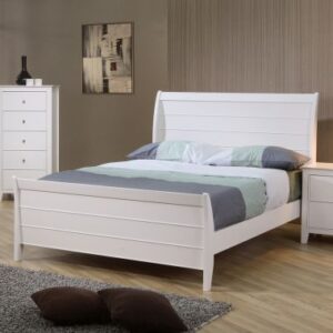 Coaster Selena Twin Bed in White