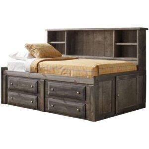 Coaster Wrangle Hill Twin Storage Daybed in Gunsmoke