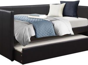 Homelegance Adra Daybed with Trundle in Black