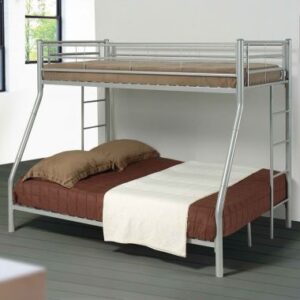 Coaster Denley Twin/Full Bunk Bed - Silver