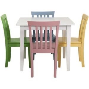 Coaster Rory 5-Piece Dining Set in Multi Color