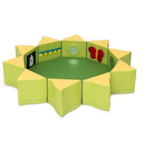 Sun Pouf Elements by NOVUM
