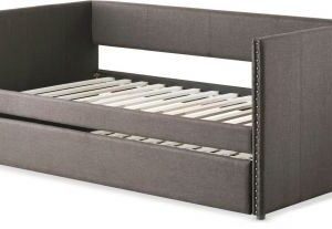 Homelegance Therese Daybed with Trundle in Gray Fabric