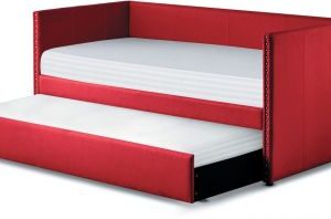 Homelegance Therese Daybed with Trundlein Red