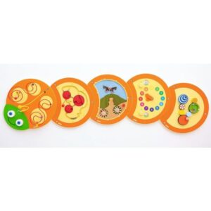 Caterpillar Sensory Activity Panels by NOVUM, 532059MB - 532063MB