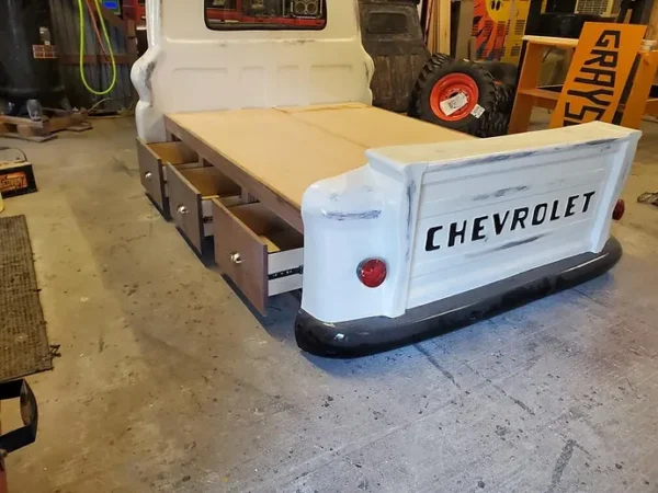 Full Bed with Drawers