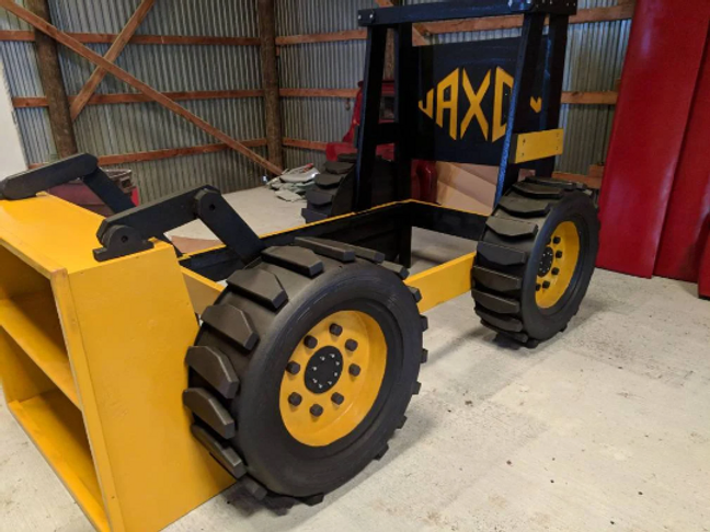 Twin Size Tractor Bed