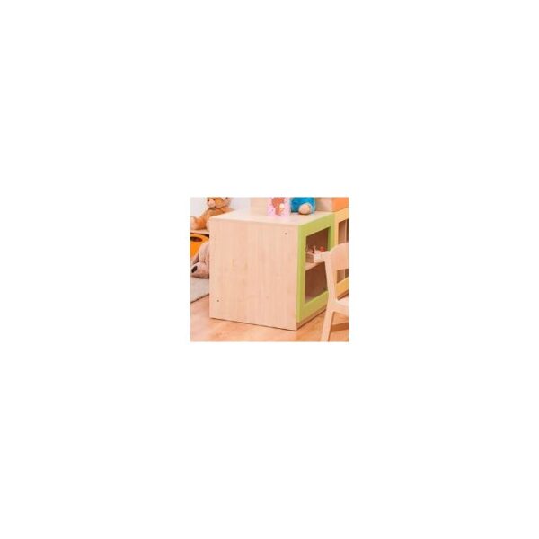 House Partition Cubed Shelf in Green by NOVUM, 6521110 - Image 3