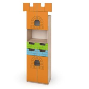 Castle Tower Bookcase, High by NOVUM, 6521121