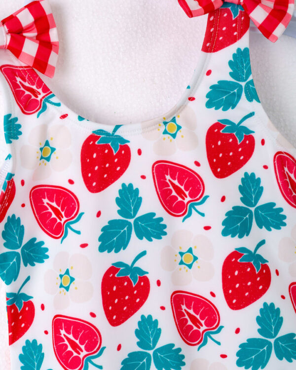 Red Strawberry Girl Swimsuit - Image 4