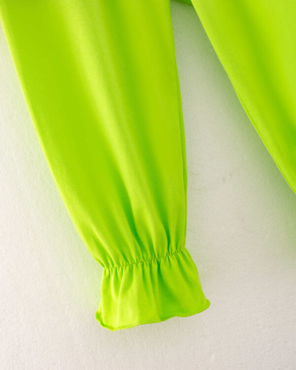 Christmas Pink Grinch Ruffle Girl Pant Set - Image 5