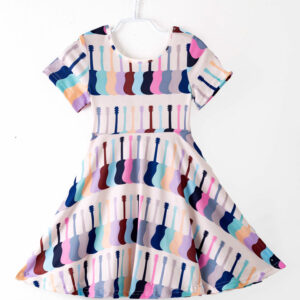 Music Guitar Girl Dress