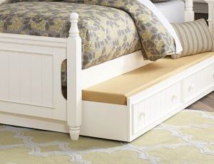 Homelegance Clementine Twin Trundle Unit in White