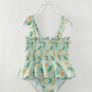 Mommy & Me Floral Smocked Swimsuit