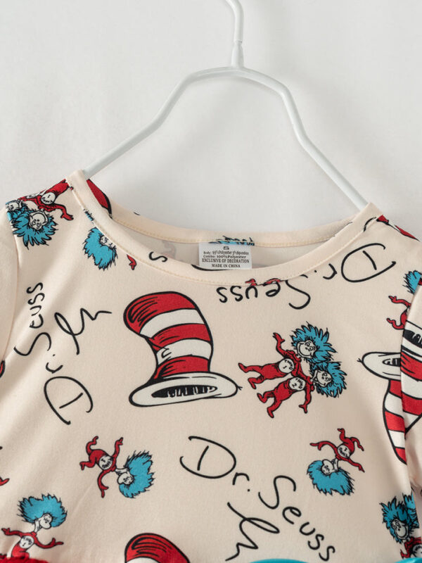 Dr. Seuss Hat Girl Tutu Dress - Image 3