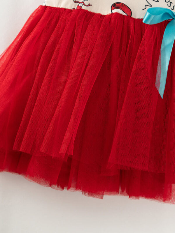 Dr. Seuss Hat Girl Tutu Dress - Image 5