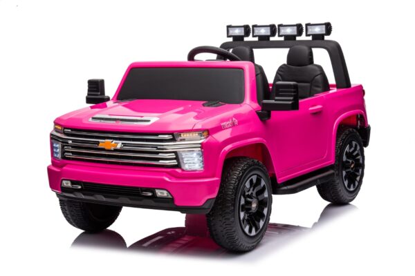 24V 4x4 Chevrolet Silverado 2 Seater Ride on Truck for Kids - Image 2