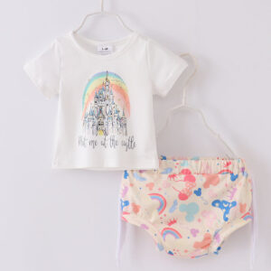 Rainbow Castle Tassel Baby Set