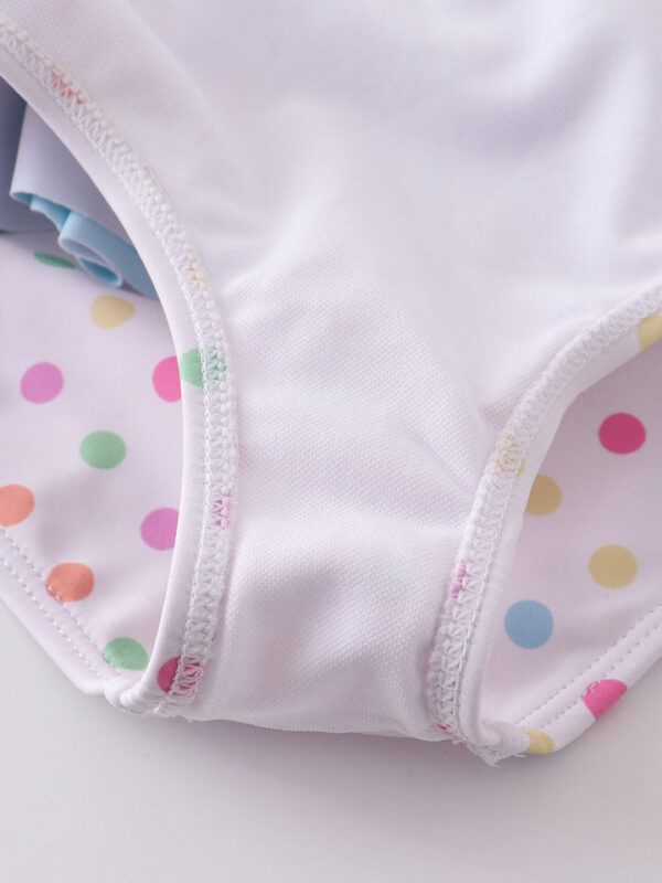 Ice Cream Ruffle Girl Swimsuit Set - Image 6