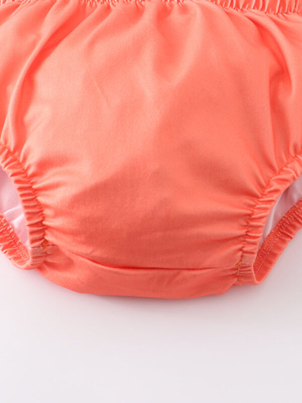 Rainbow Ruffle One Shoulder Baby Set - Image 6