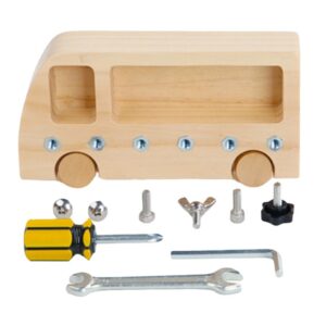 Wholesale Montessori Busy Bus DIY Toys