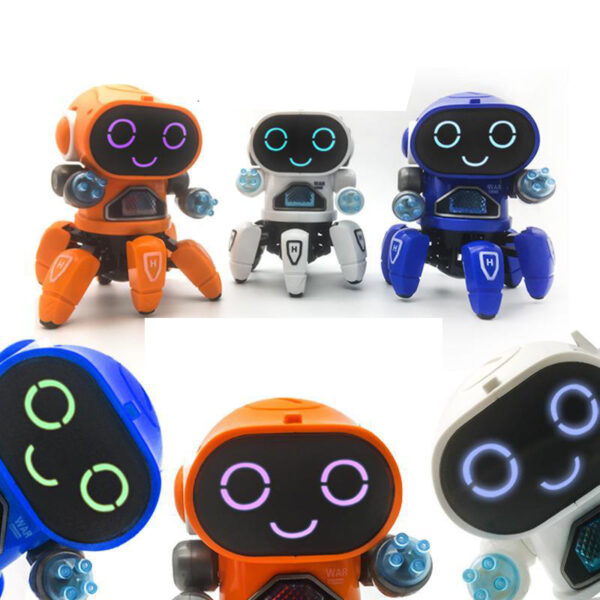 Electric Six-claw Fish Light Music Dance Toy - Image 3