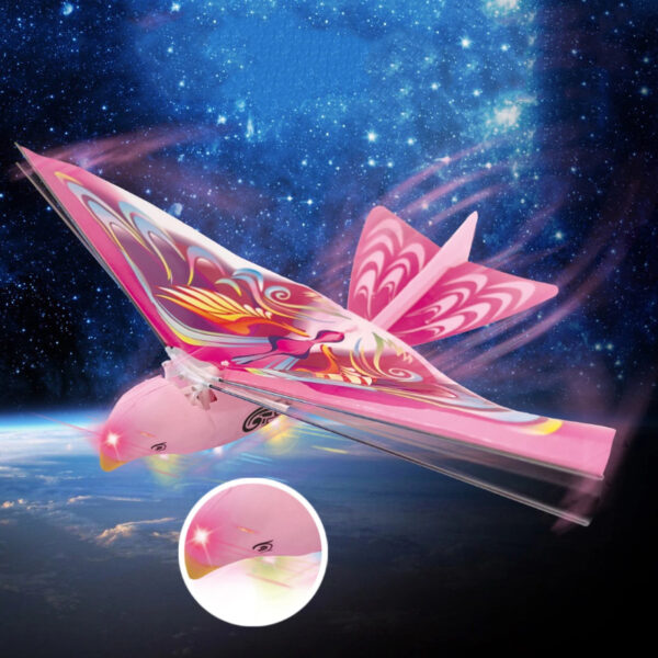 Electric Hand-throwing Luminous Birds Toy - Image 4