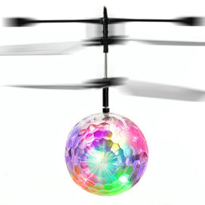 Colorful Crystal Ball Sensing Flying Luminous Toy