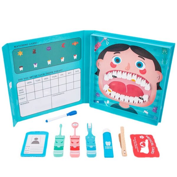 Wooden Oral Simulation Teeth Cleaning Suit - Image 5