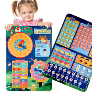 Cognition Calendar Weather Week Paste Card