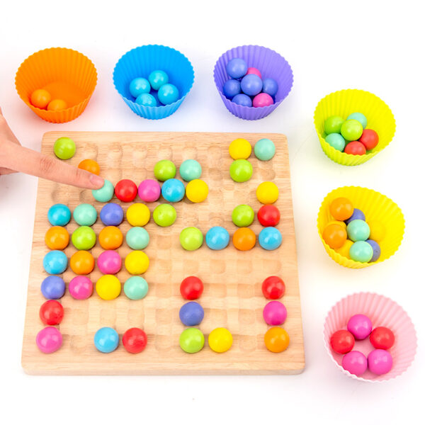 Wooden Colored Beaded Toys - Image 4