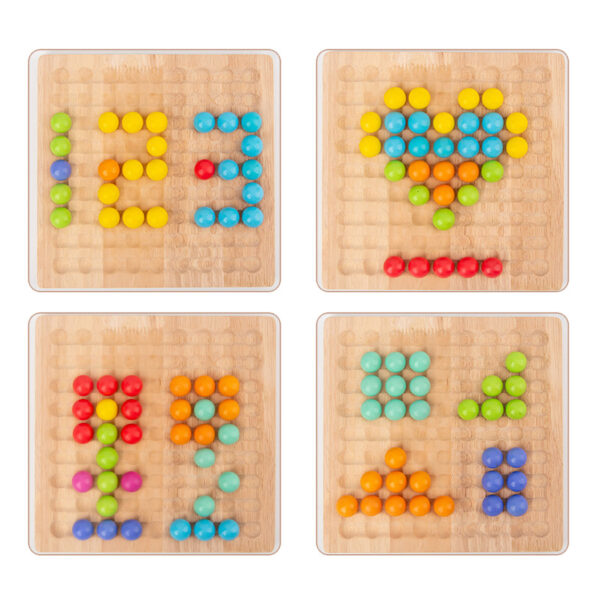 Wooden Colored Beaded Toys - Image 5