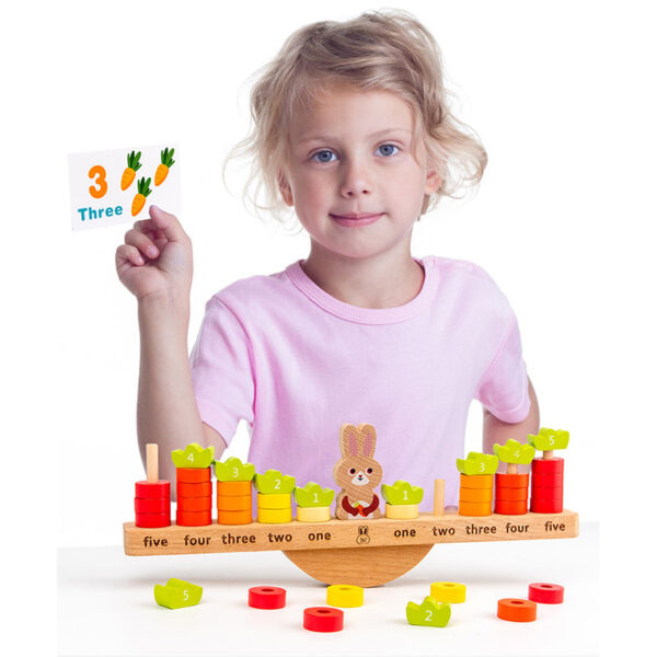 Rabbit Balance Building Block Toys - Image 3