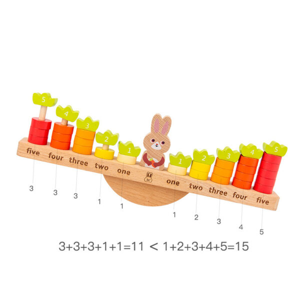 Rabbit Balance Building Block Toys - Image 4