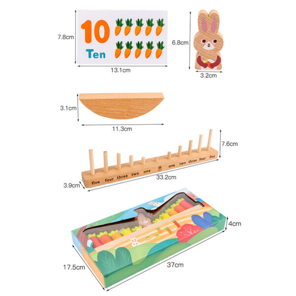 Rabbit Balance Building Block Toys - Image 5