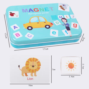 Wooden Word Puzzle Toy